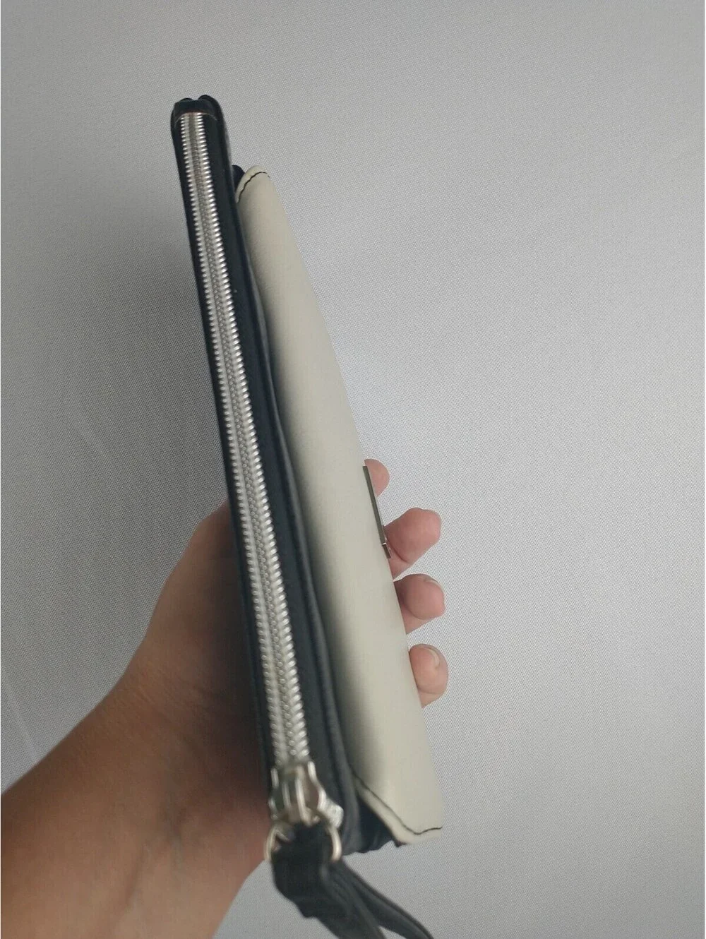 kenneth cole reaction Clutch, Wallet, Organizer Black/White Faux Leather